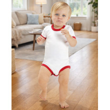 BZ19 - Babybugz - Combinaison Ringer Bodysuit bébéBZ19 - Babybugz - Body Ringer BébéBABYBUGZ